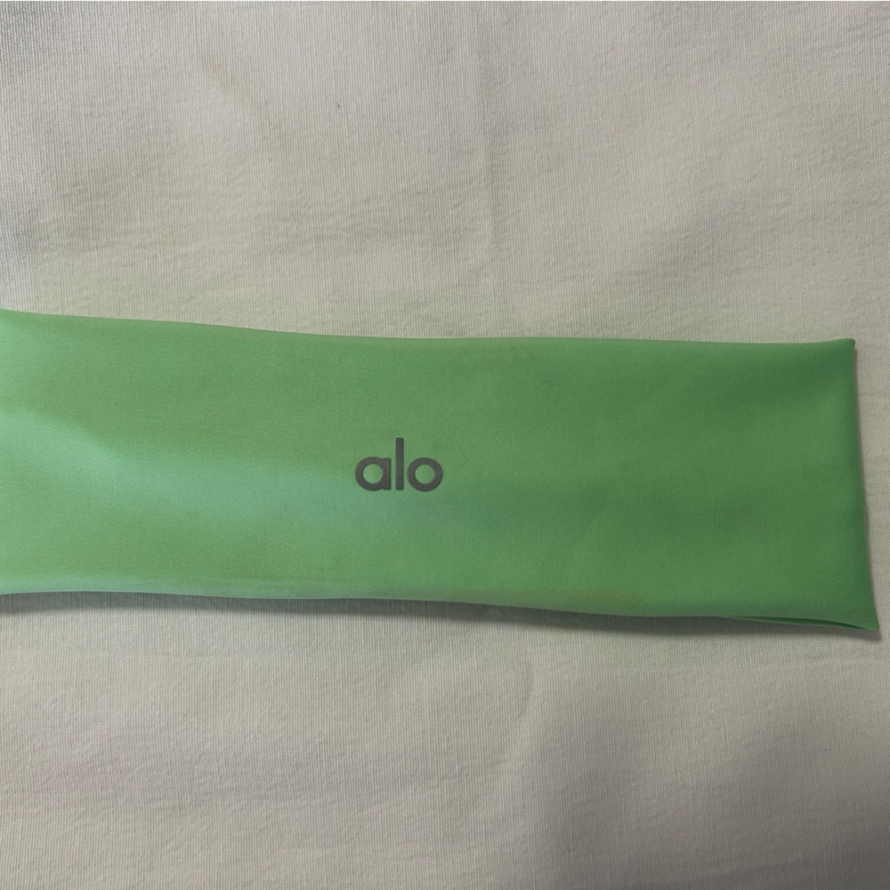 ALO Yoga Green Athletic Hairband